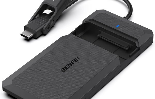 BENFEI 2.5 Inch SATA to USB Tool Free External Hard Drive Enclosure